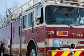 Fire destroys shed in Dixon
