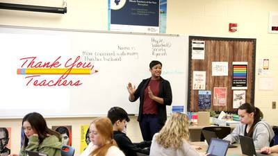 Batavia English teacher wins regional accolade, nominated for Illinois Teacher of the Year