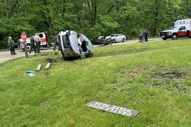 Two cars collide near Oregon at Castle Rock overlook entrance 