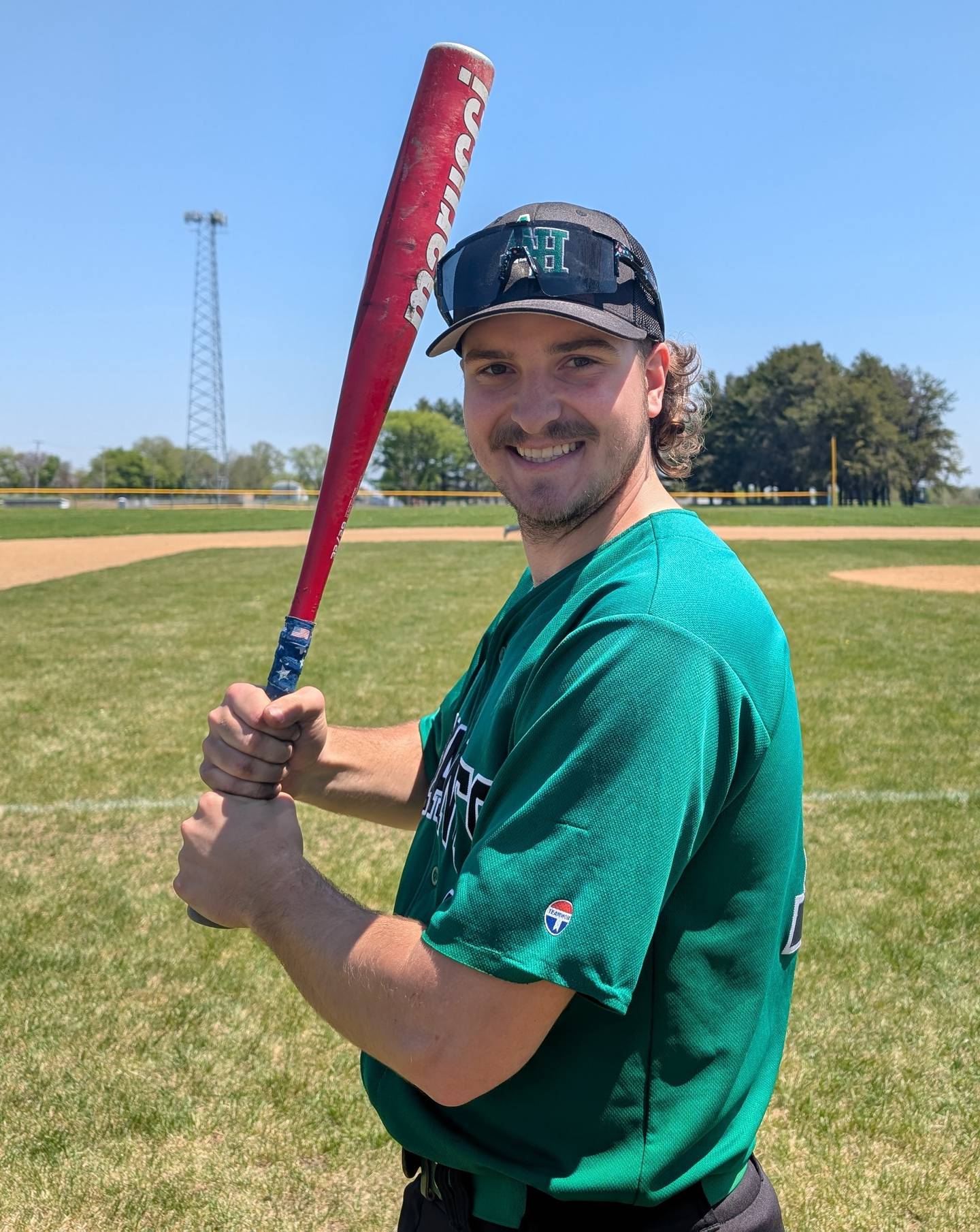 Alden-Hebron senior Wyatt Armbrust does more than just excel in multiple sports, including baseball. He also trap shots, hunts, fishes, farms and makes deer jerky.