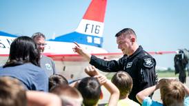 Photos: F-16 Viper Demo aircraft arrive in Peru 